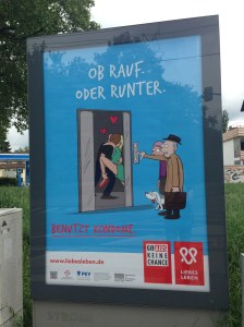 Ya sea arriba o abajo...usa condón