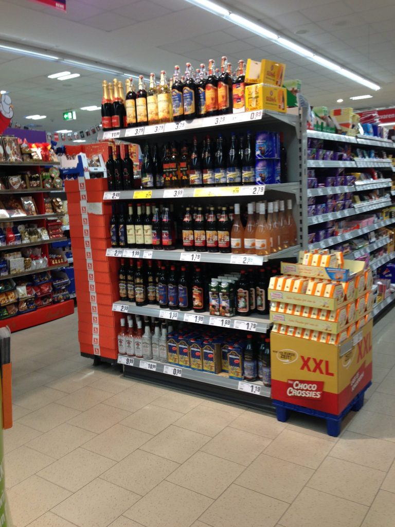 Estanteria de Gluhwein