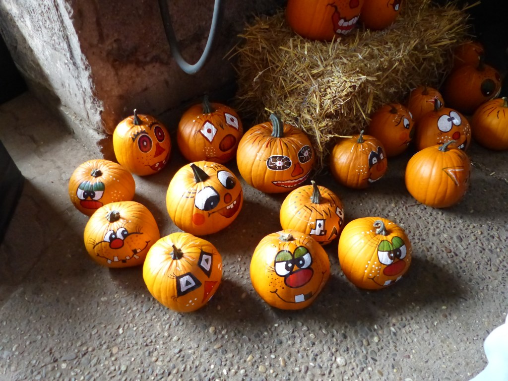Calabazas decoradas